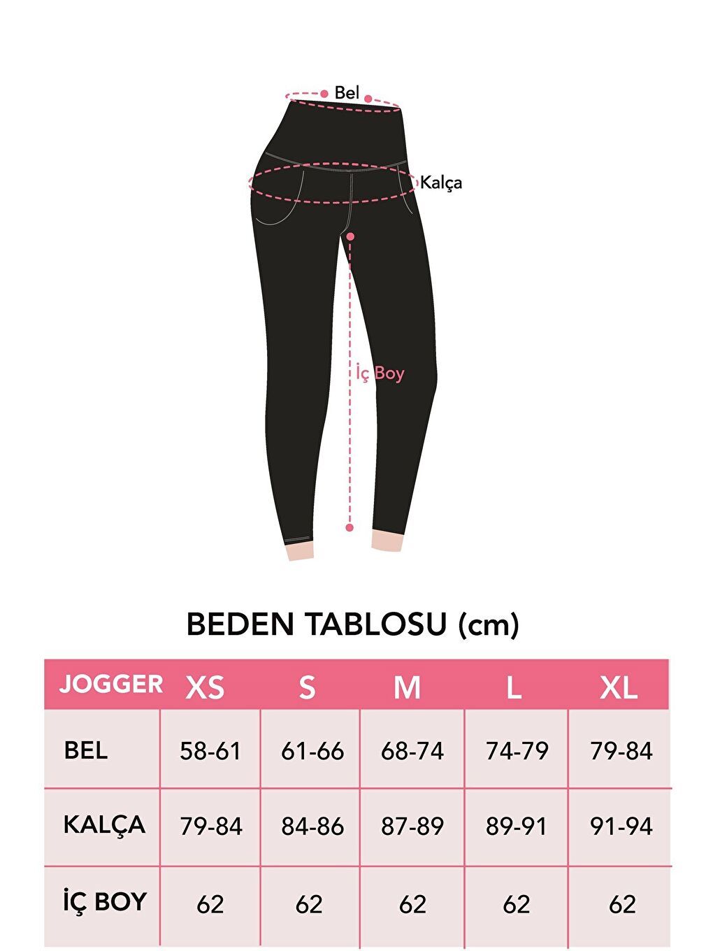 Gri Füme Yüksek Bel Çift Cepli Kadın Jogger Eşofman Altı-10