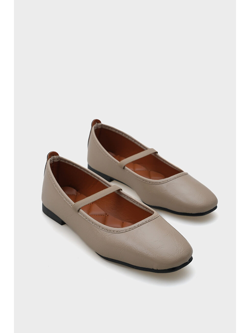 Bej Braki Kadın Babet-1