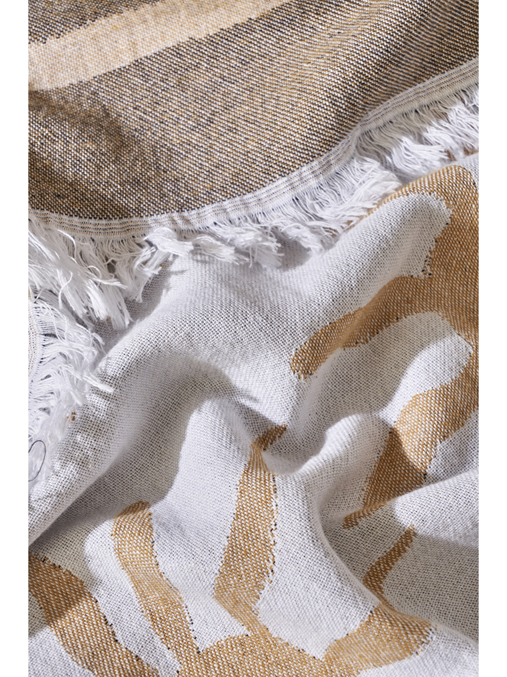 %100 Pamuk Summer Lover Peştamal Sarı (90x160 Cm)-1
