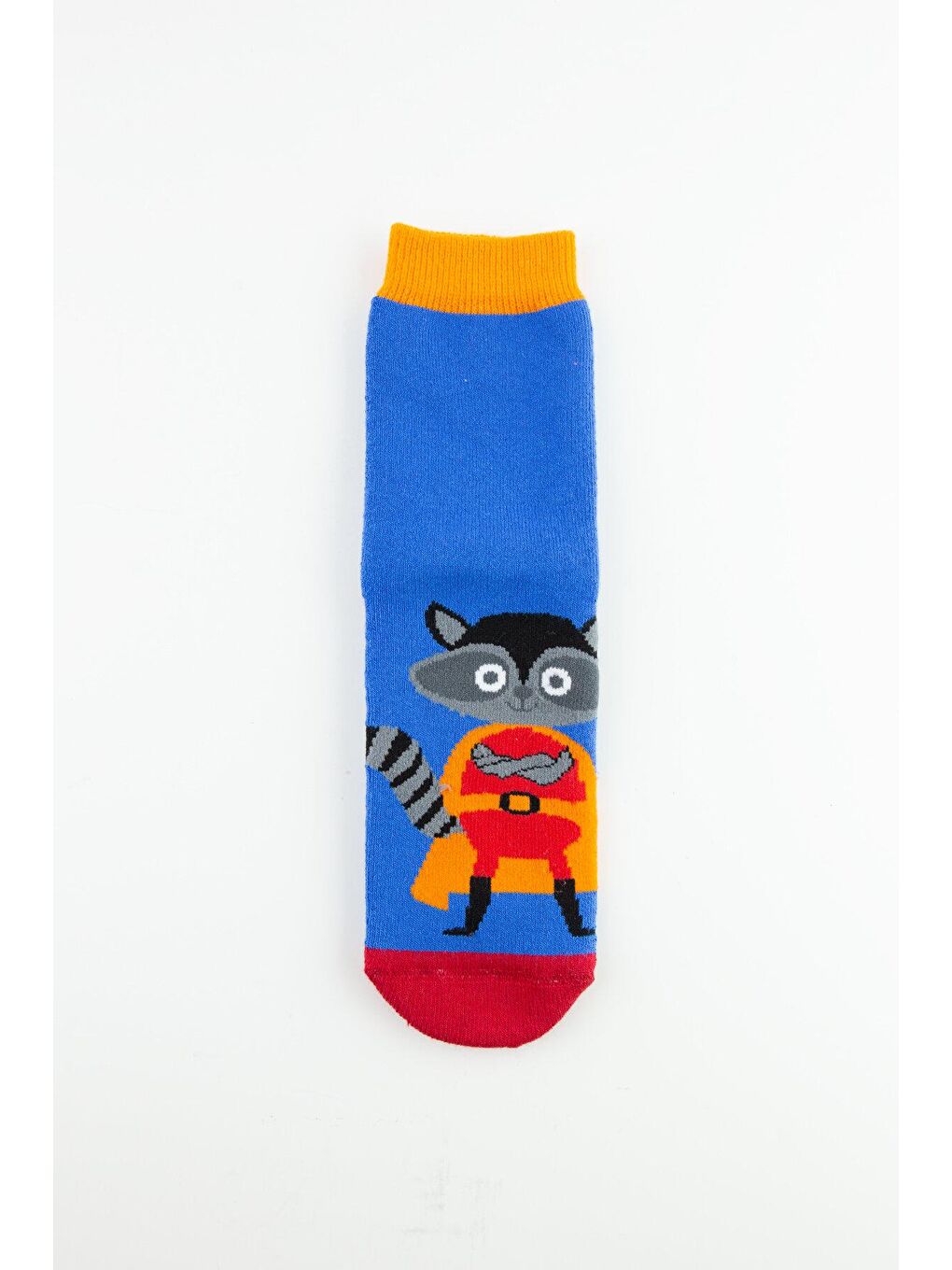 Karışık 3lü Sevimli Kahraman Kaydırmaz Havlu Çocuk Çorap-4