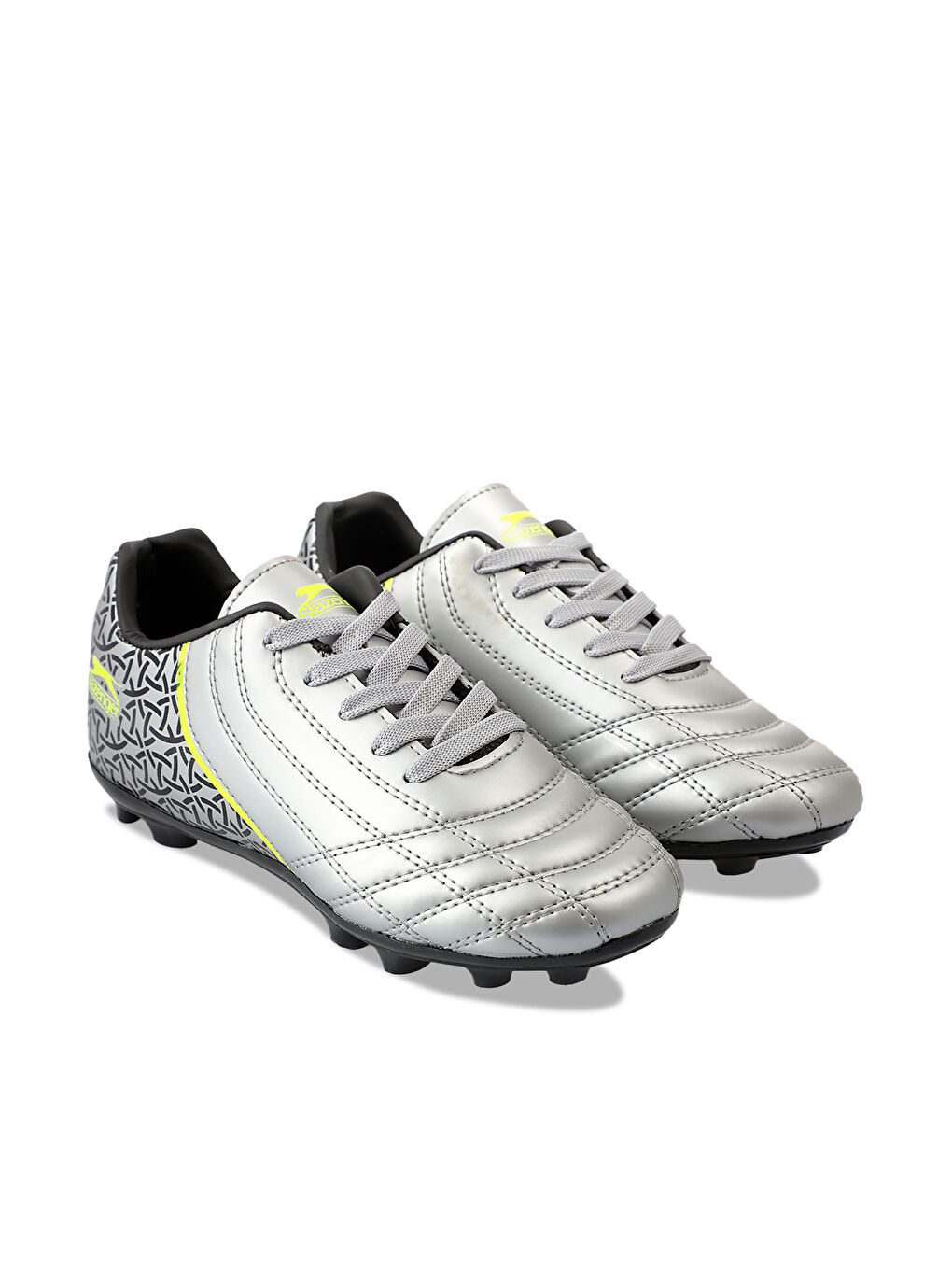 HINO KR Erkek Halı Saha Gri / Siyah Futbol Ayakkabısı-1