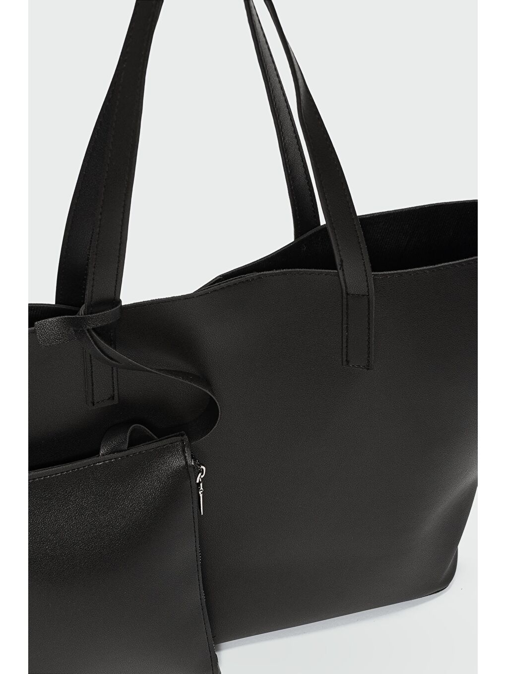 Carrie Cüzdanlı Omuz Çantası Siyah-2