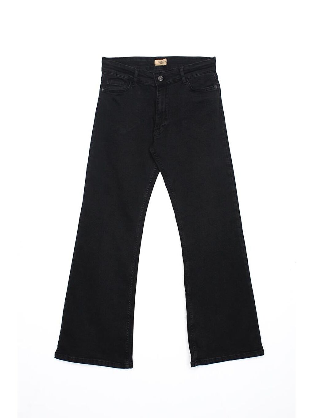 ALLDAY Antrasit-Bol Paça Denim Pantolon - 4