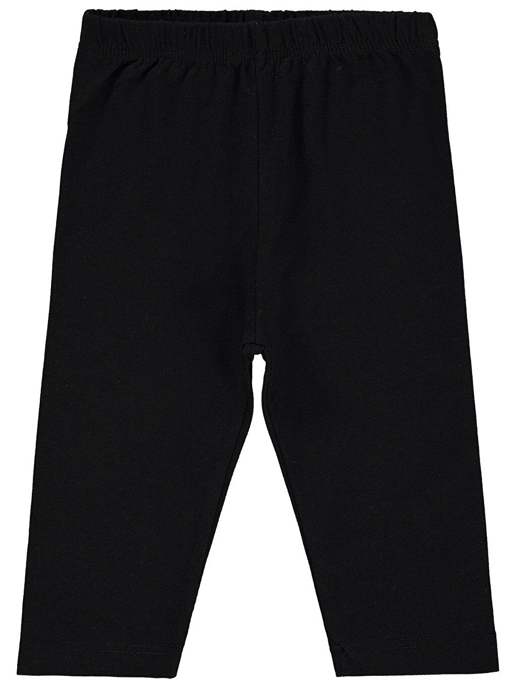 Baby Düz 6-18 Ay Tayt - Siyah 6-9 Ay-1