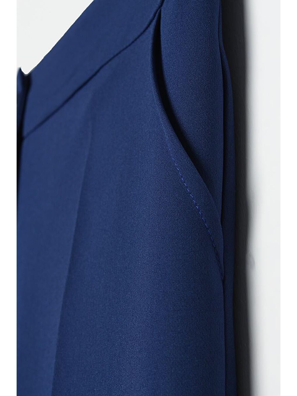 İndigo Elastanlı Cigarette Pantolon-4