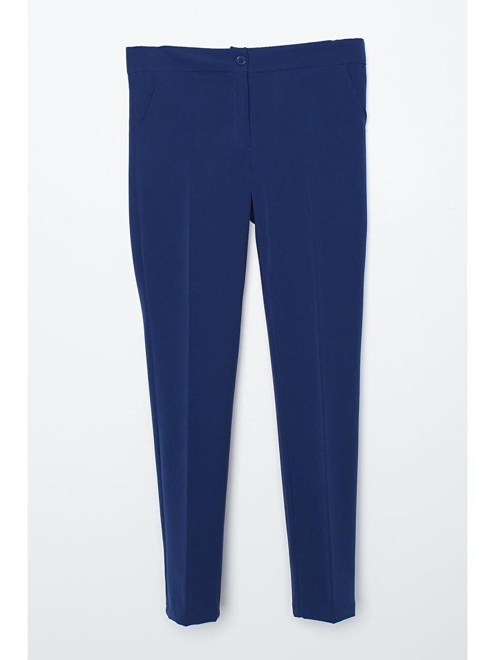 İndigo Elastanlı Cigarette Pantolon-5