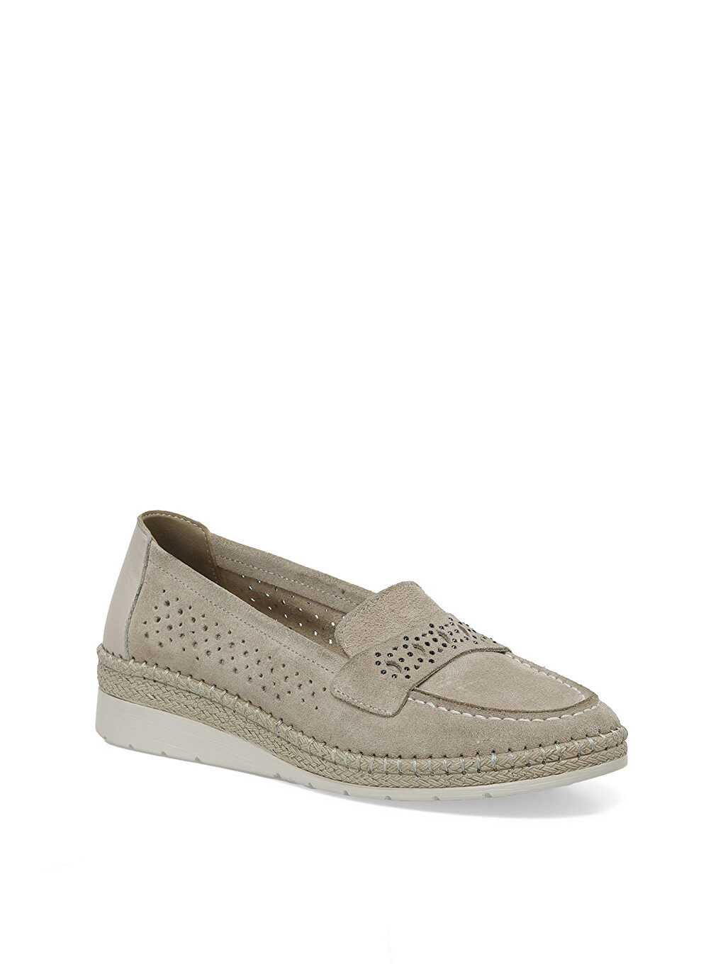 Bej 105454.z5fx Vizon Kadın Loafer-1