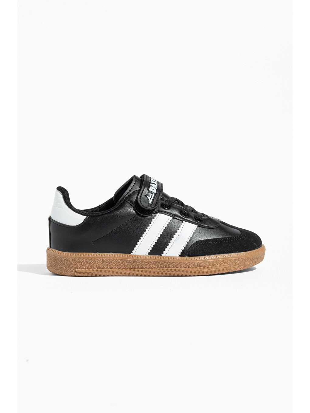 Siyah Cagne Günlük Çocuk Unisex Cırtlı Sneaker Spor Ayakkabı