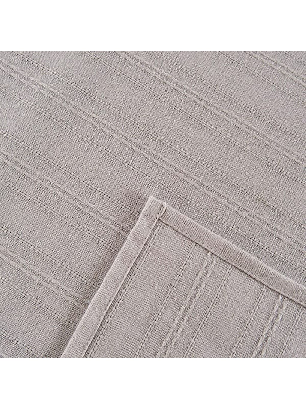 Soft Breeze Masa Örtüsü - Gri - 140x200 cm-1