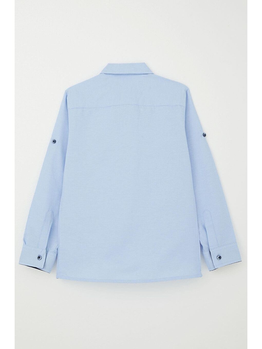 Erkek Çocuk Gömlek Papyonlu Açık Mavi (8-12 Yaş)-4