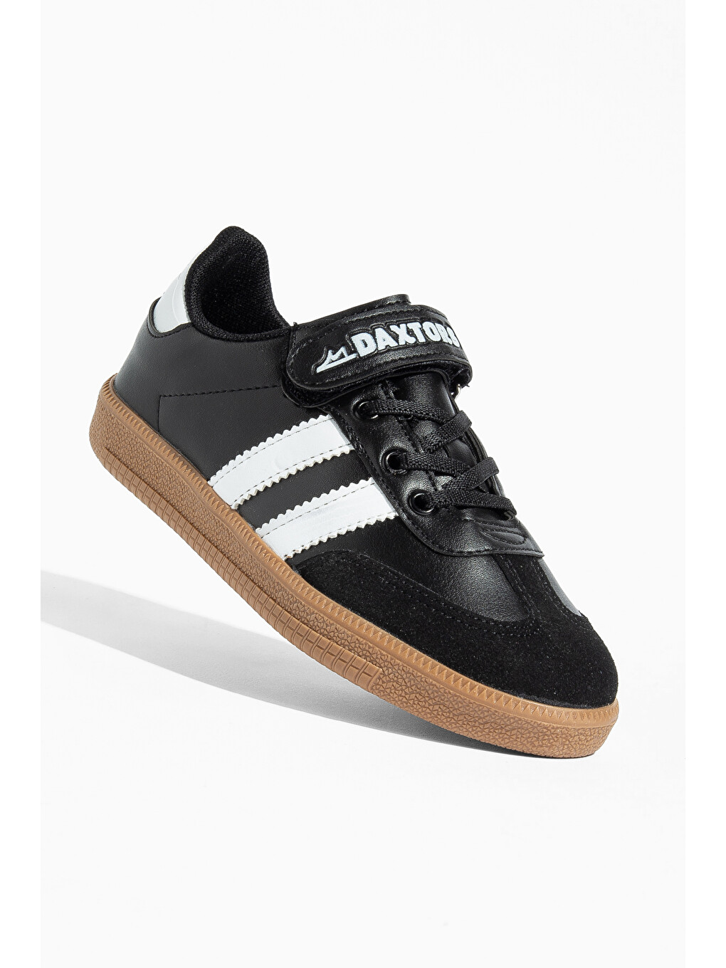 Siyah Cagne Günlük Çocuk Unisex Cırtlı Sneaker Spor Ayakkabı-3