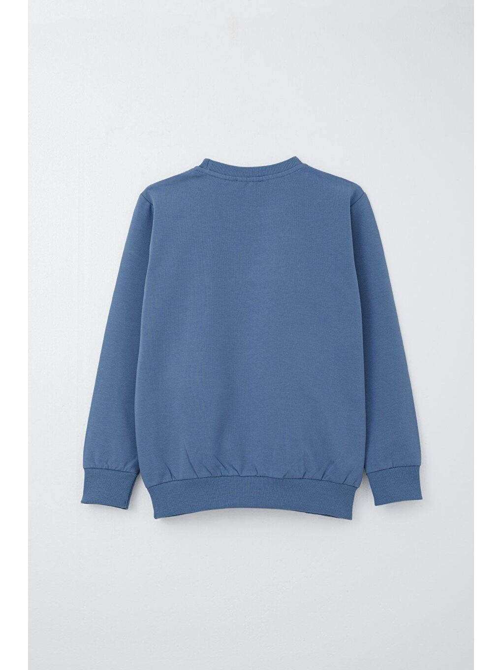 Erkek Çocuk Eşofman Takım Yazı Baskılı Cepli İndigo (5 Yaş)-6