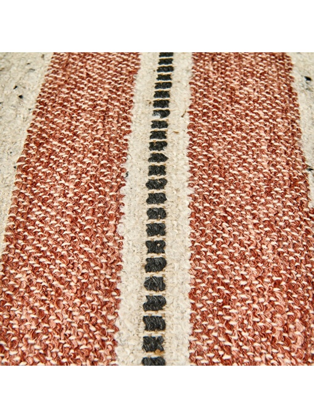 Soft Ganye Kırlent - Ekru - 45x45 Cm-2