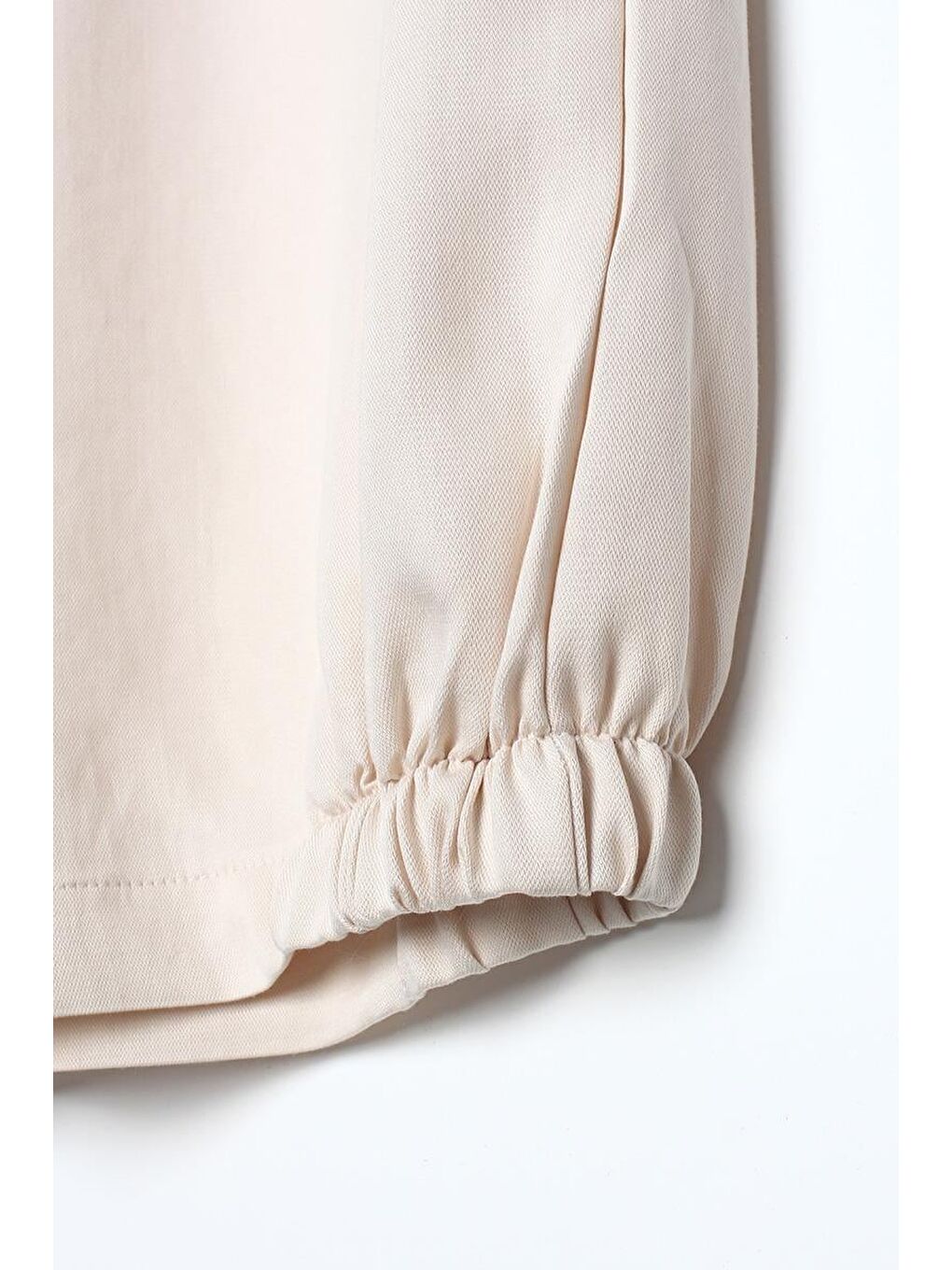 Açık Bej-Büyük Cepli Doğal Kumaş Pantolon-4