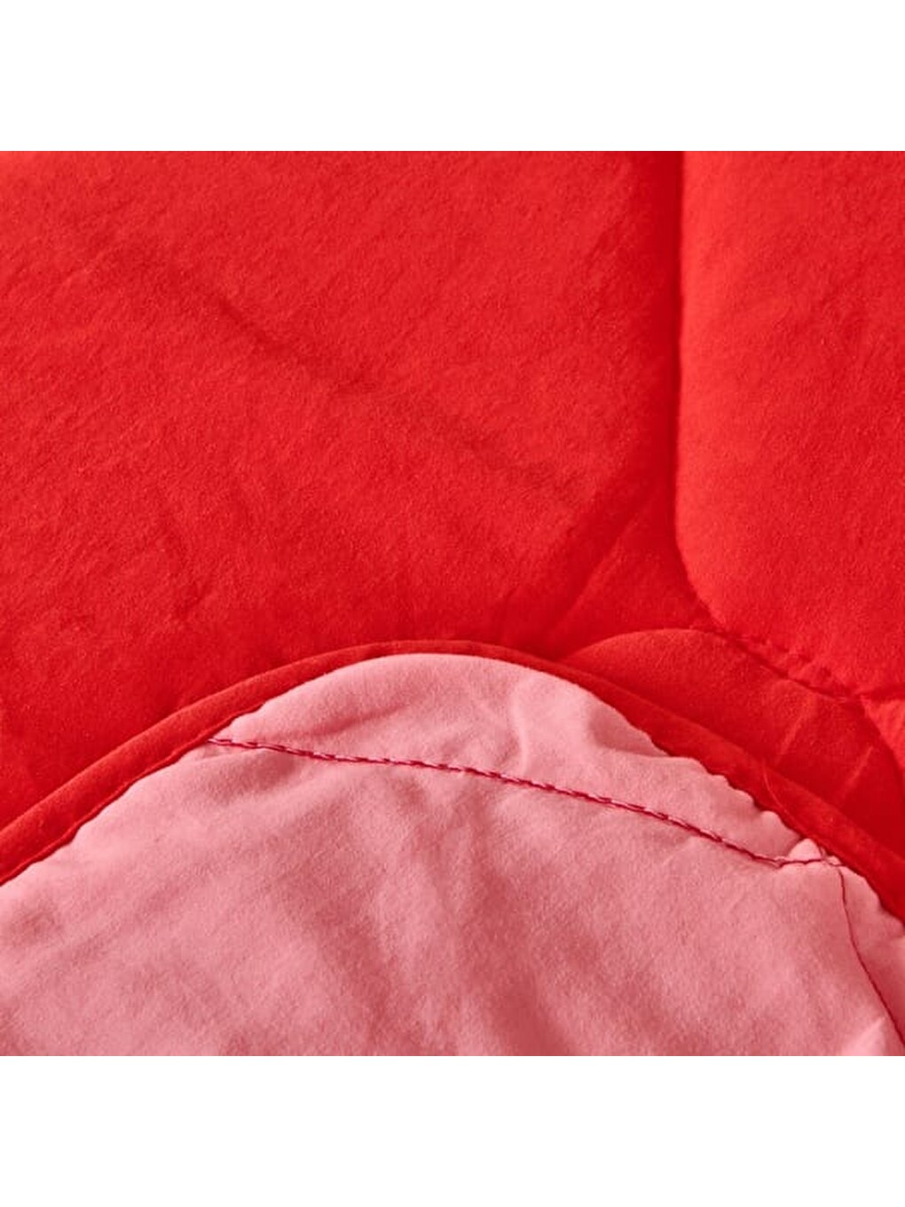 Soft Konfor Tek Kişilik Uyku Seti - Kırmızı / Pembe-2