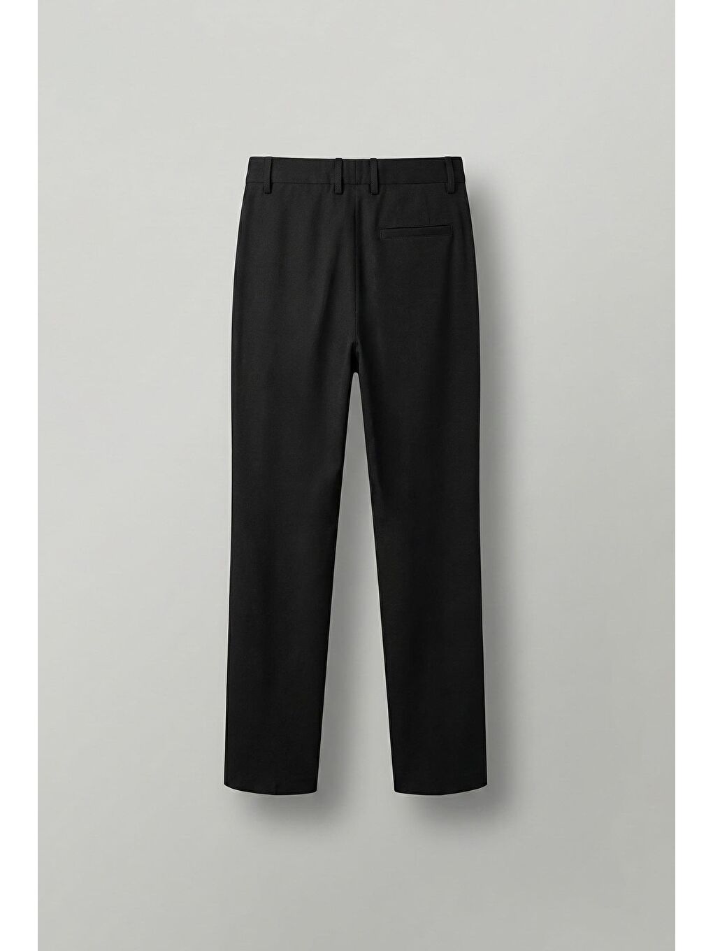 Erkek Baggy Fit Beli Lastikli Pantolon Siyah-1