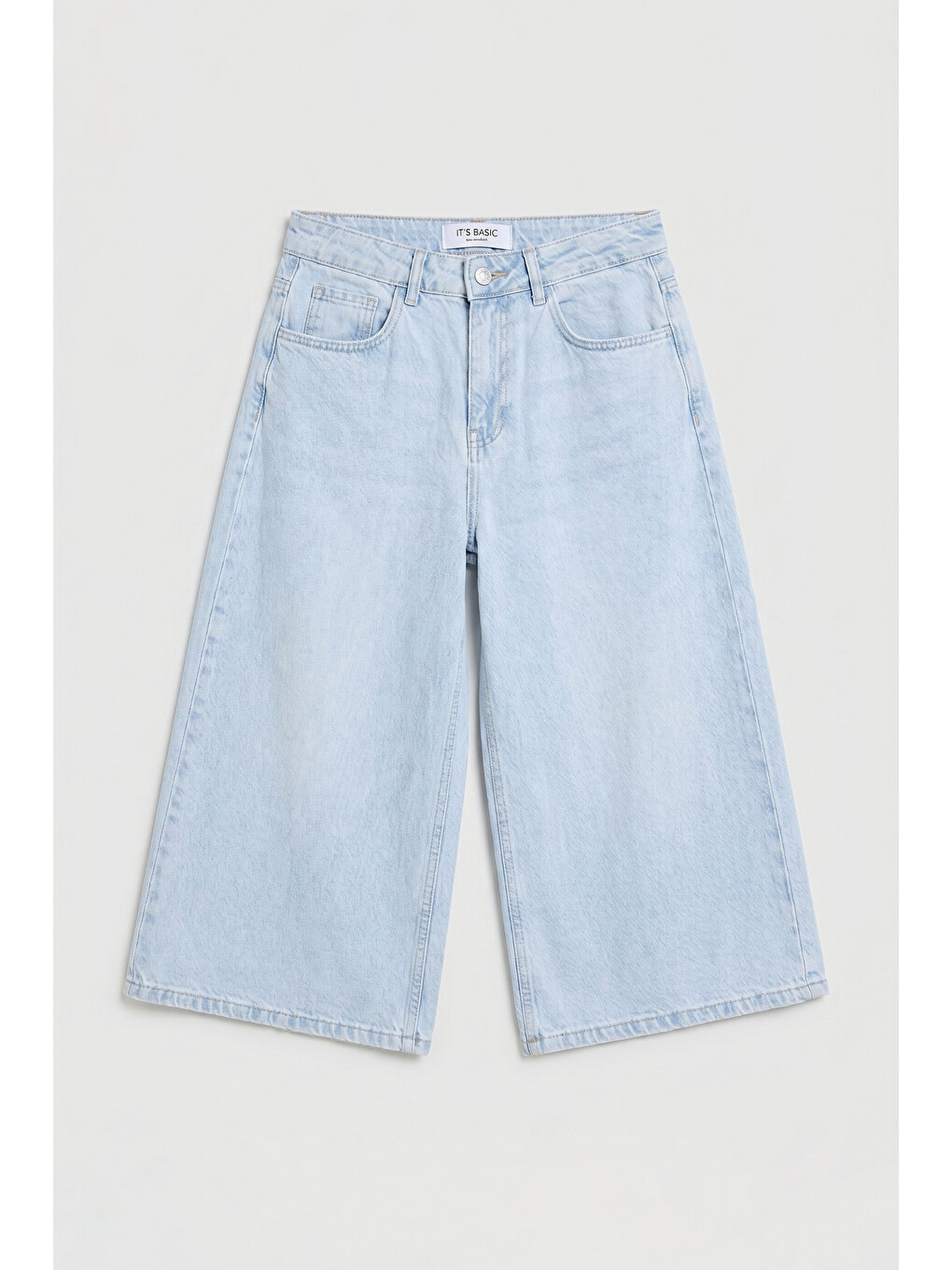 Mavi Kadın Ice 4s6-3 Süper Baggy Fit Maxi Boy Bermuda Denim Şort-5