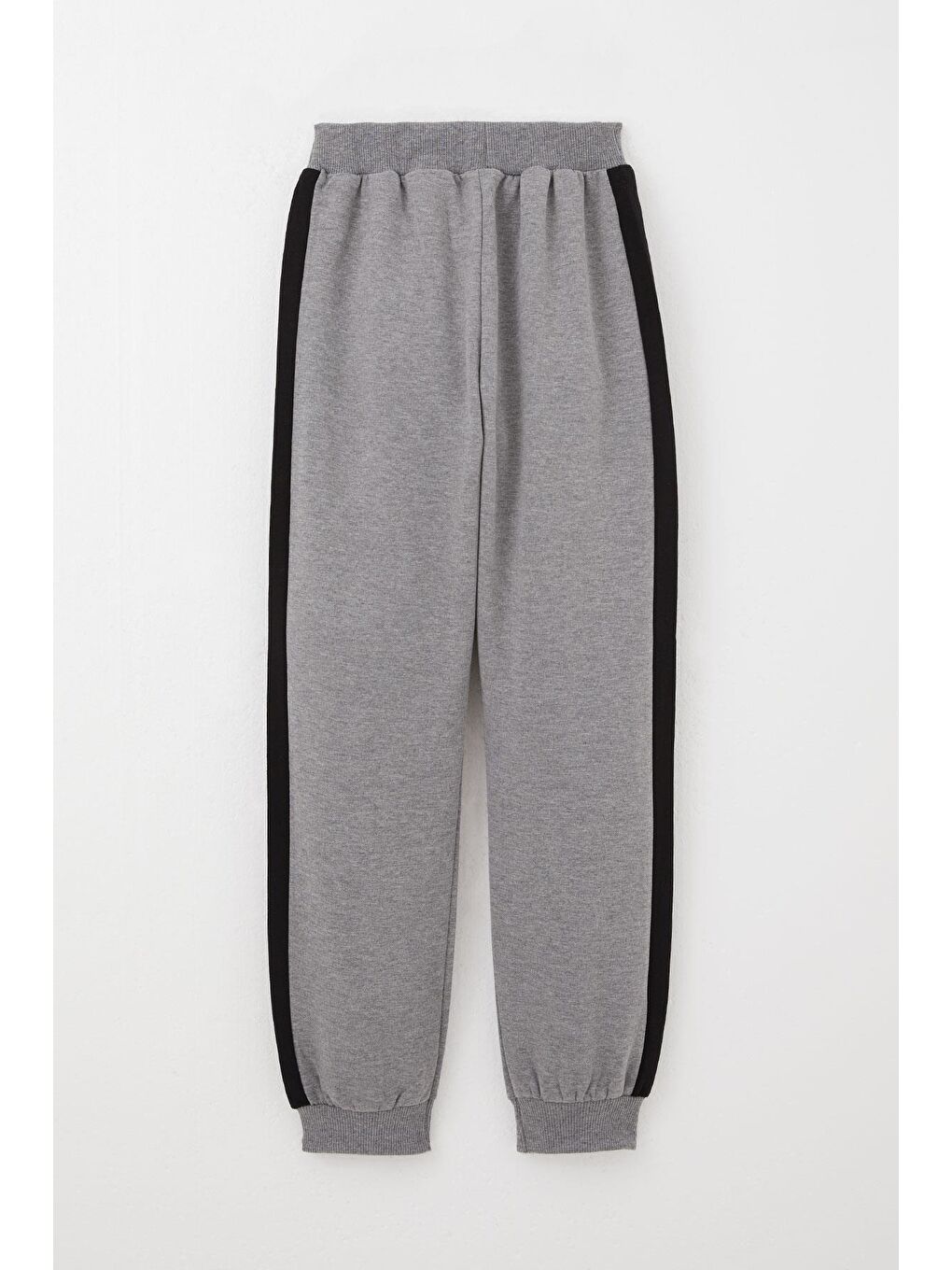 Erkek Çocuk Eşofman Takım Kapüşonlu Başarı Temalı Yazı Baskılı Koyu Gri Melanj (6-9 Yaş)-7