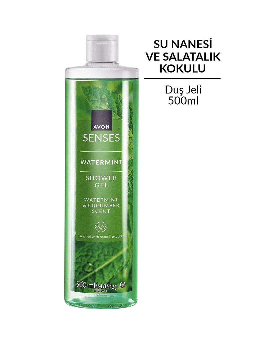 Senses Water Mint Nane Ve Salatalık Kokulu Duş Jeli 500 Ml.-1