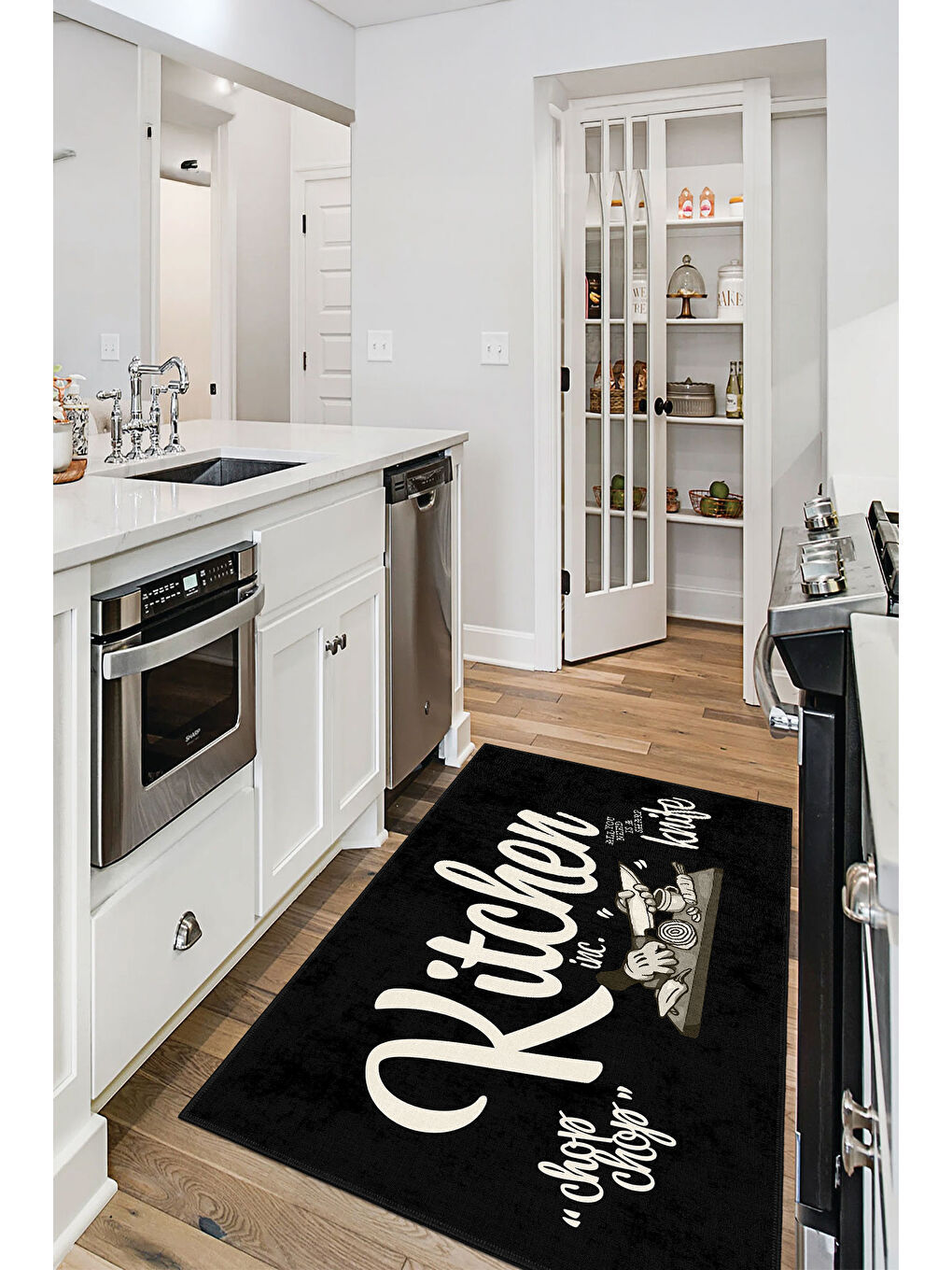 Bej Dekoratif Özel Tasarım Yıkanabilir İnce Kaymaz Tabanlı Modern Halı KECE FR44-1