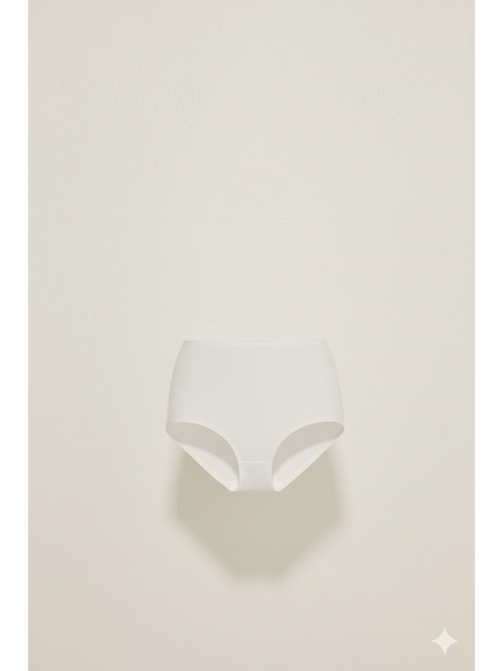 C12804 Kadın Yapıştırma Brezilya Lazer Slip Beyaz