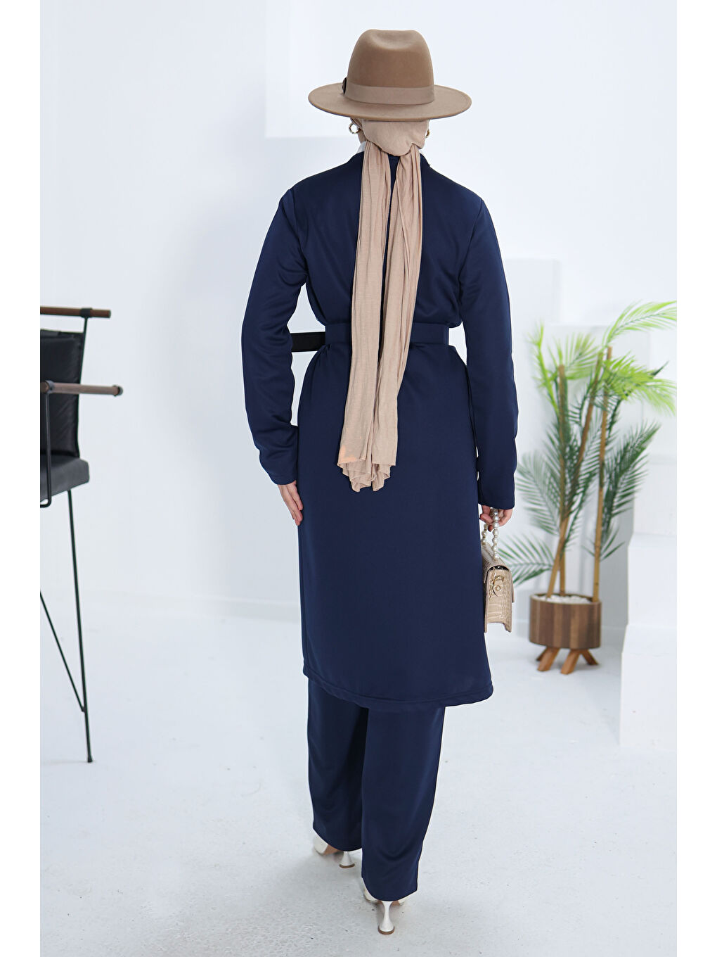 Hırka Pantolon İkili Takım Lacivert - 13197-6