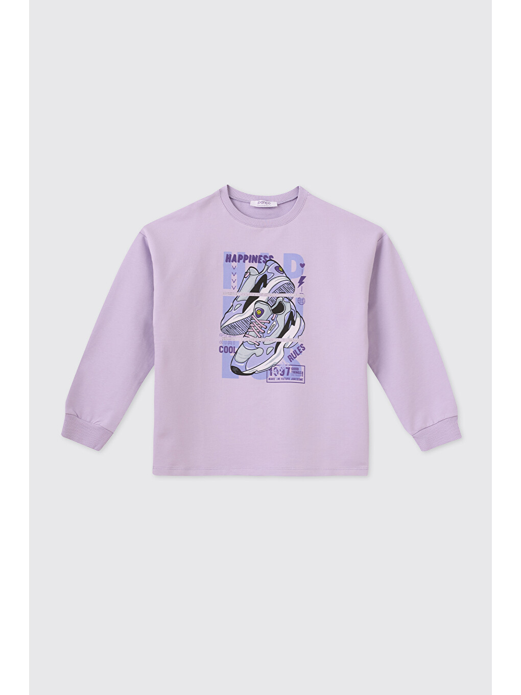 Kız Çocuk Lila Sweatshirt