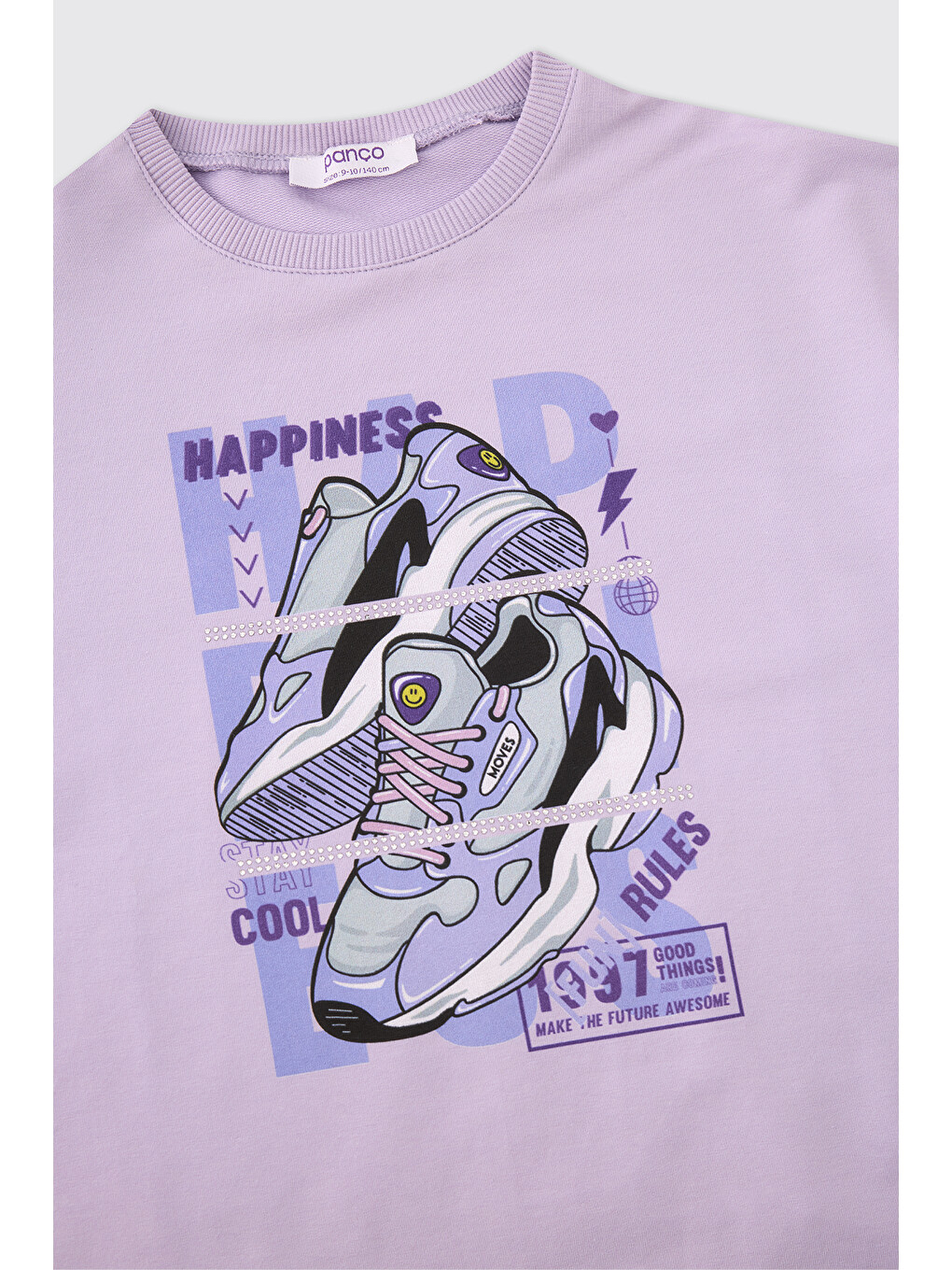 Kız Çocuk Lila Sweatshirt-2