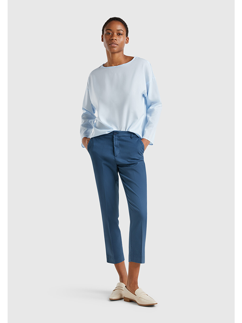 Mavi Kadın Denim Mevsimlik Chino Pantolon-4