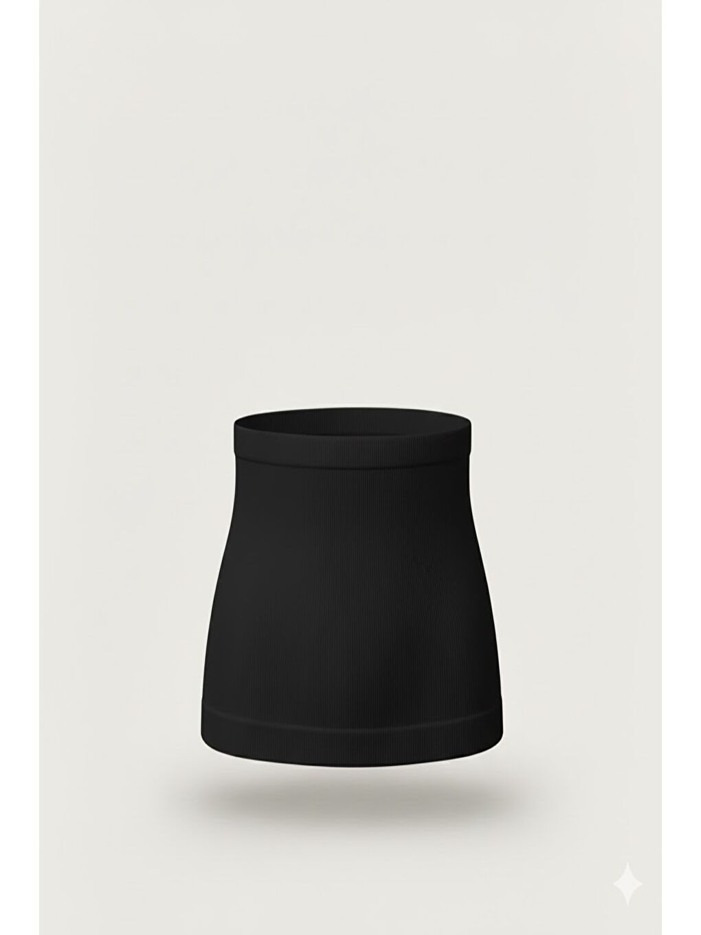 C12024 Dikişsiz Bel Korse Siyah