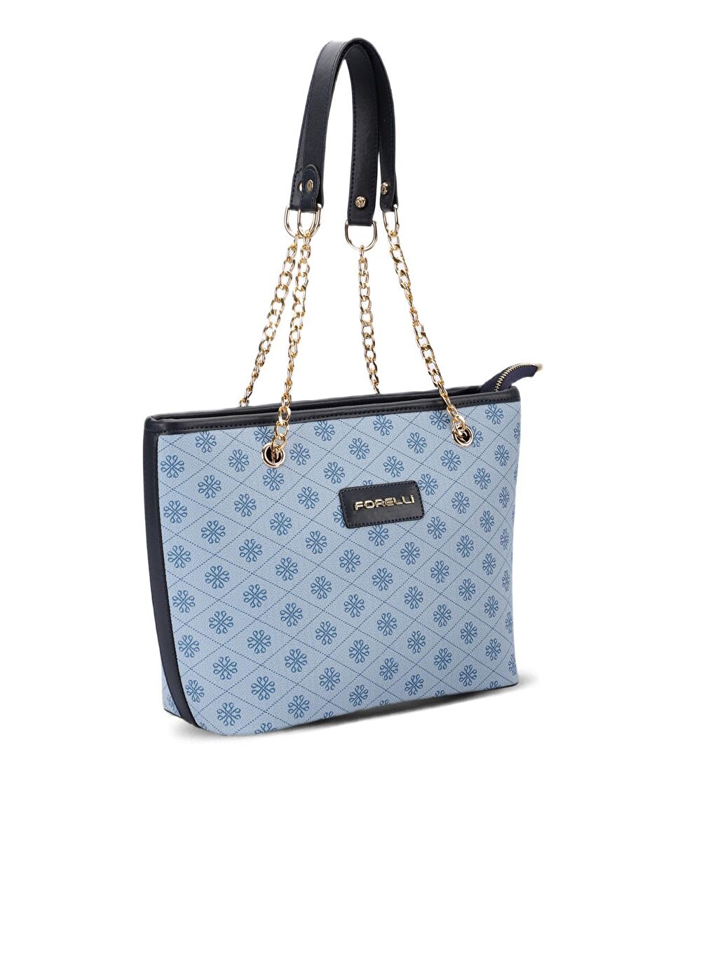 3A01 Kadın El Çantası Mavi-1