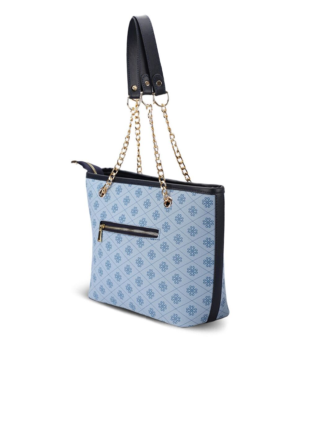 3A01 Kadın El Çantası Mavi-2