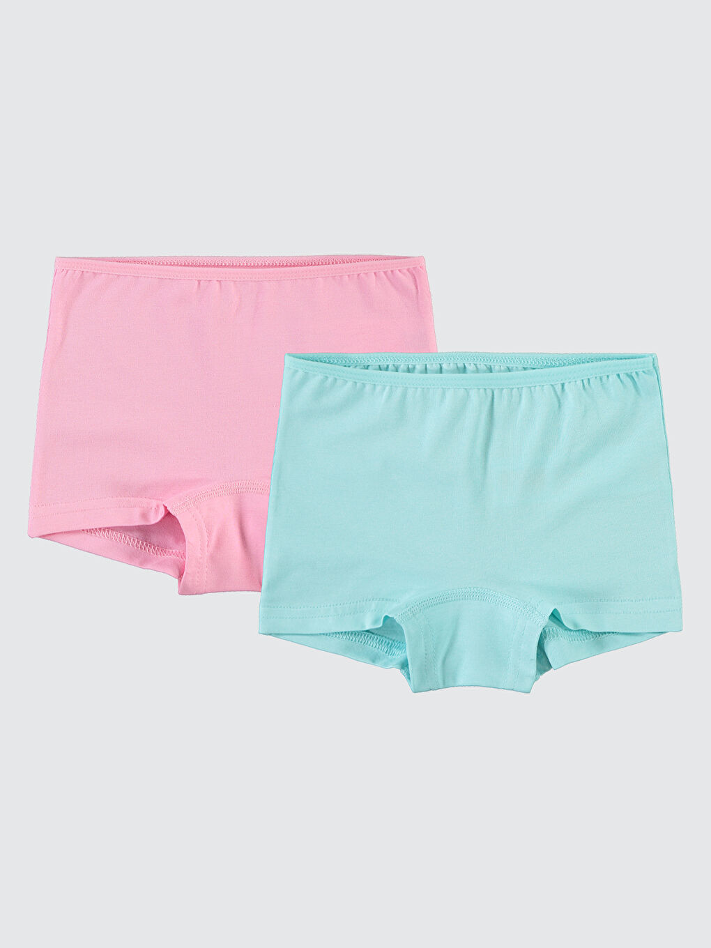 Civil Girls Kız Çocuk 2'li Boxer Set 2-10 Yaş Pembe-Mint