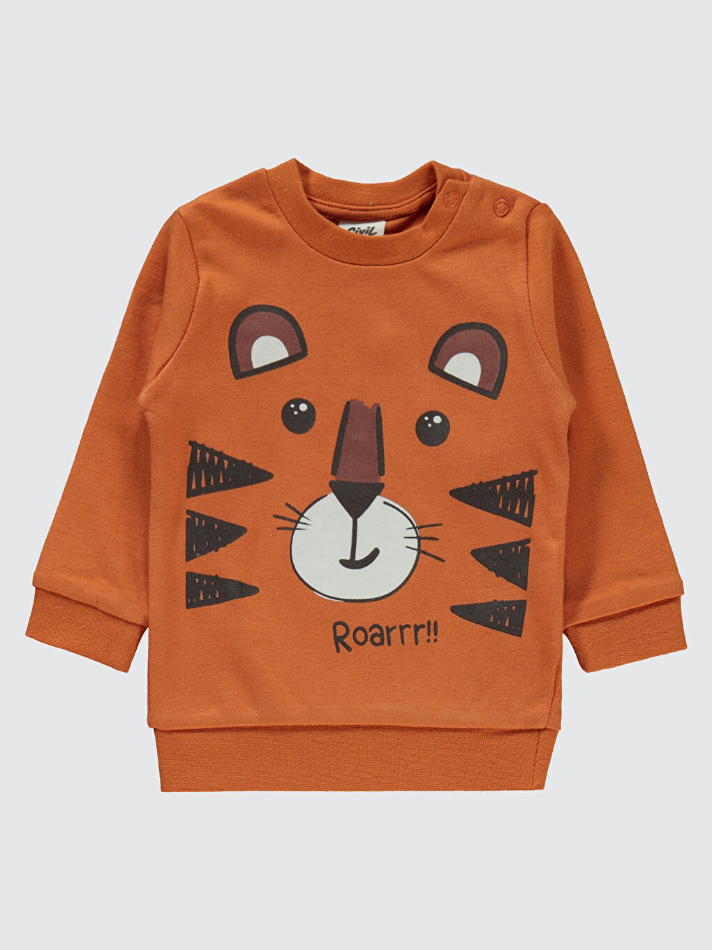 Turuncu Baby Erkek Bebek Takım 6-18 Ay Bal Kabağı-2