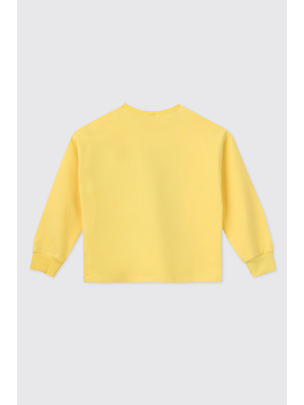 Kız Çocuk Sarı Sweatshirt-1
