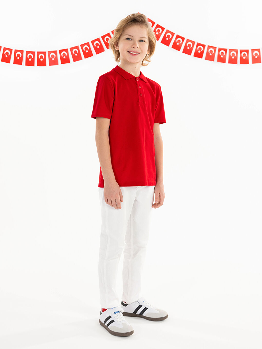 Sport Erkek Çocuk Spor Ayakkabı 31-35 Numara Beyaz-5