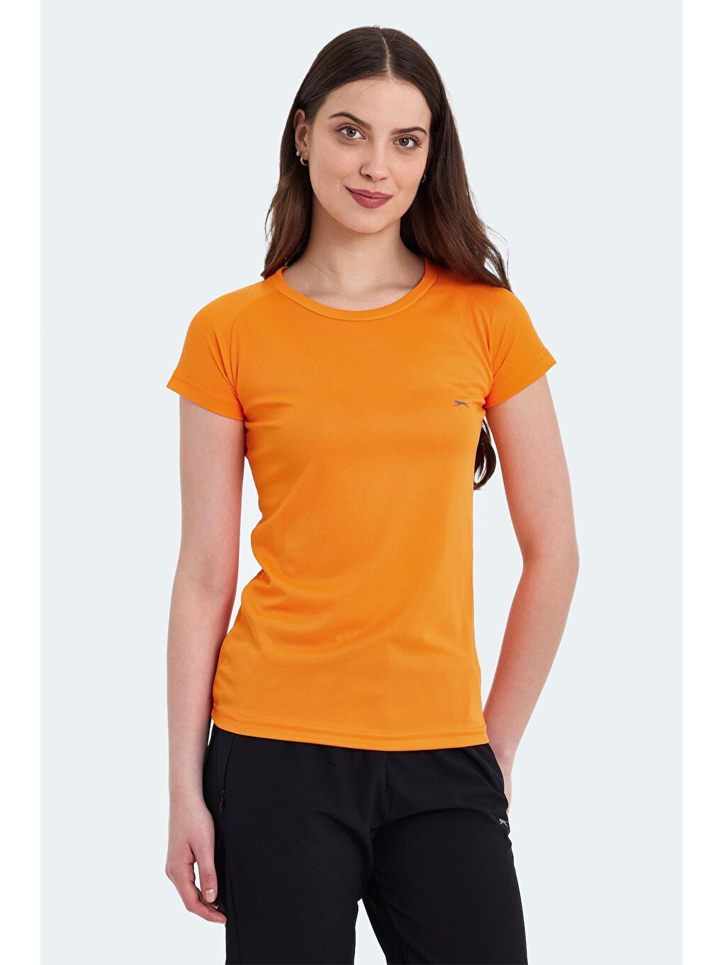 SLAZENGER Turuncu RELAX Kadın T-Shirt Turuncu