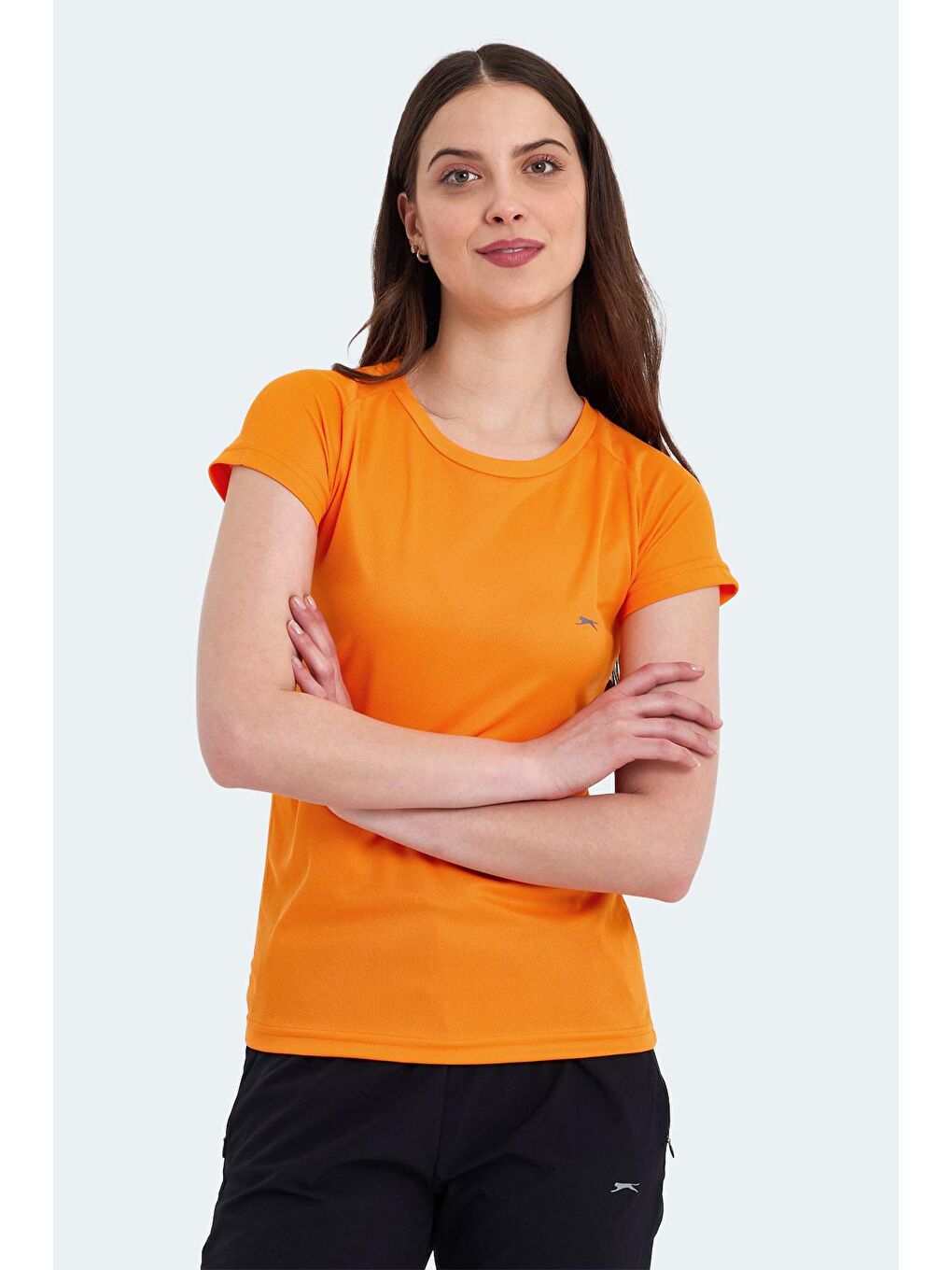 SLAZENGER Turuncu RELAX Kadın T-Shirt Turuncu - 2