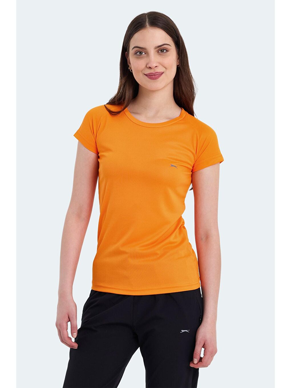 SLAZENGER Turuncu RELAX Kadın T-Shirt Turuncu - 4