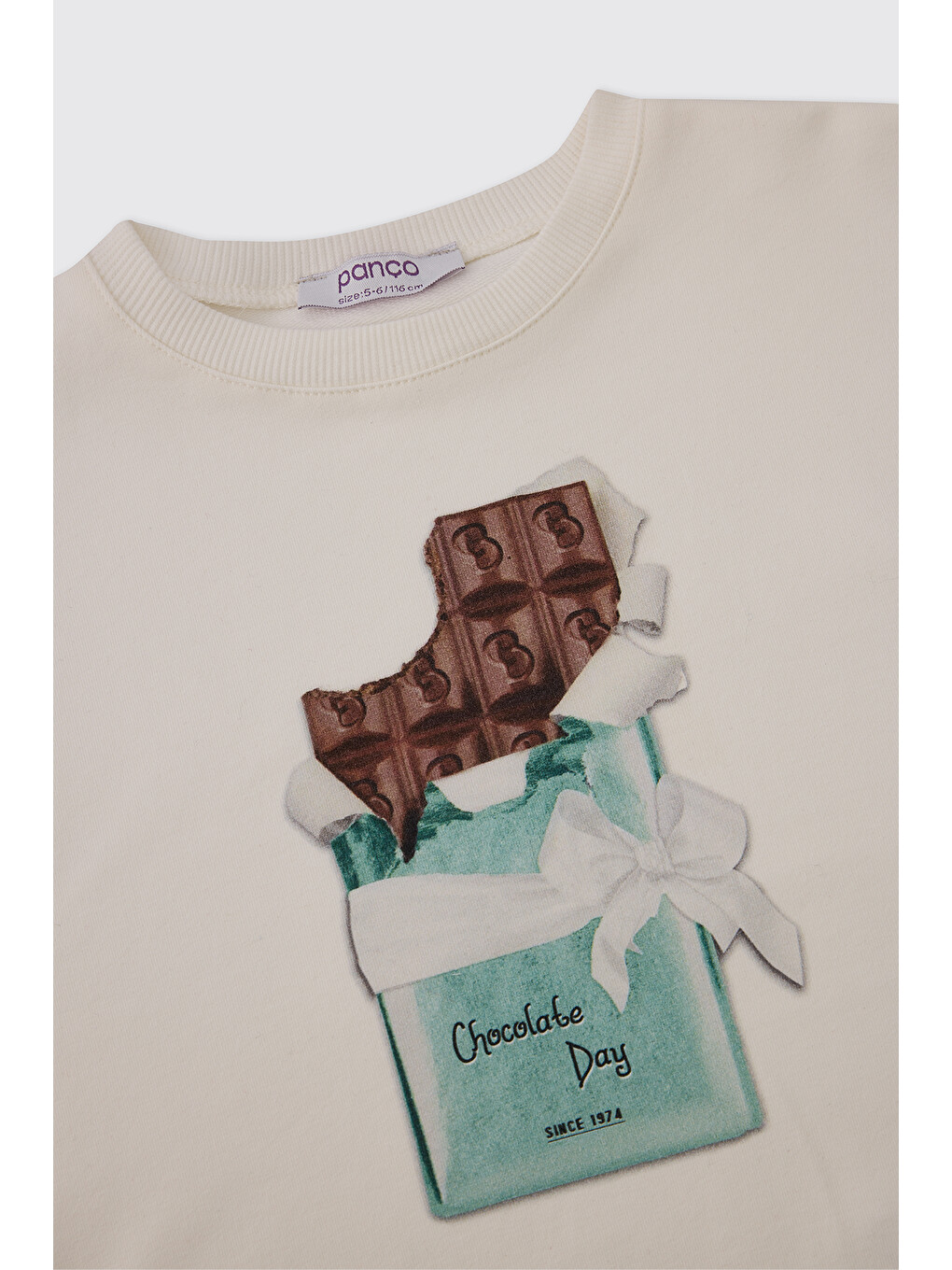 Kız Bebek Ekru Sweatshirt-2