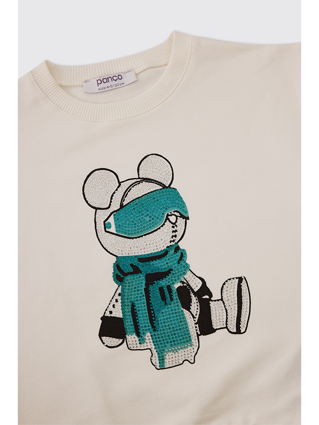 Kız Bebek Ekru Sweatshirt-2