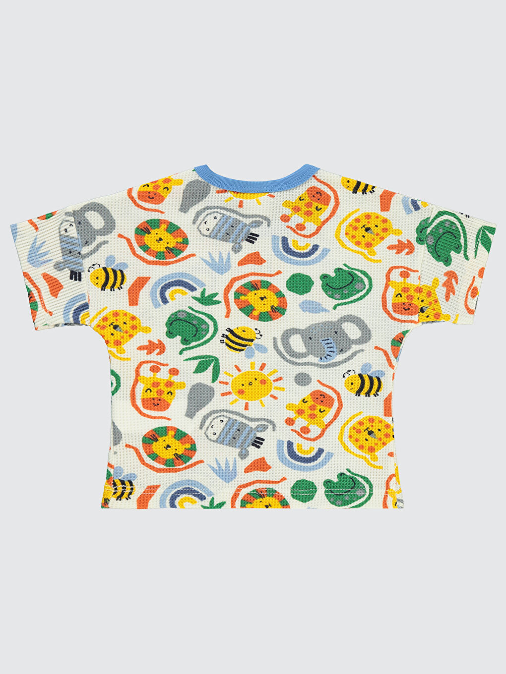 Baby Kız Bebek Tişört 6-18 Ay Ekru-1