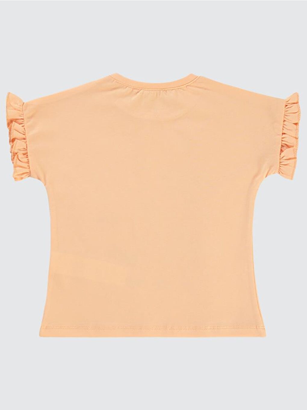 Pembe Girls Denizkızı Baskılı 2-5 Yaş Tişört - Turuncu 2-3 Yaş-1