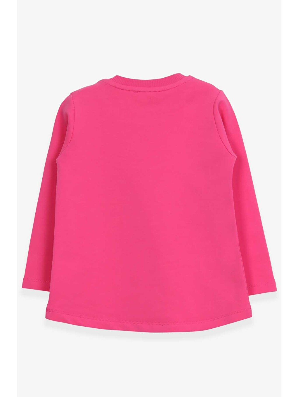 Kız Çocuk Sweatshirt Gözlüklü Baskılı Pembe (3 Yaş)-4