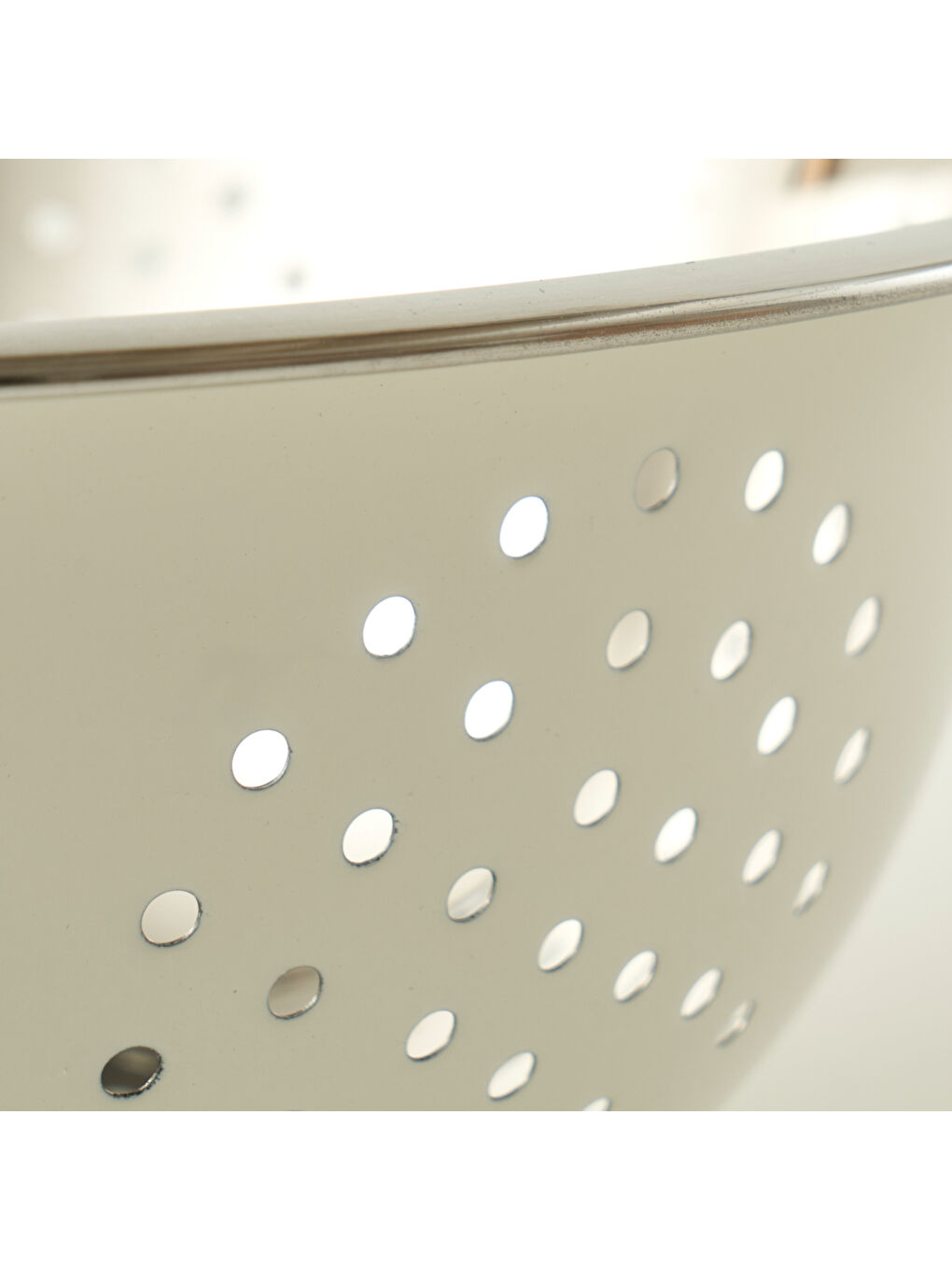 Giza Çelik Süzgeç Beyaz (35,5x28x11,8 cm)-2