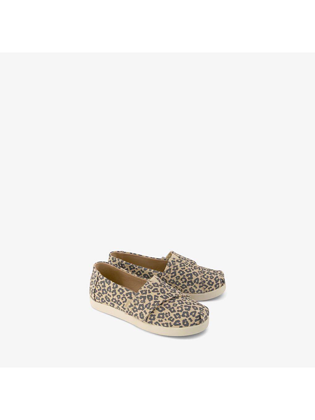 Kız Çocuk Siyah Bej Leopar Desenli Sneaker-2