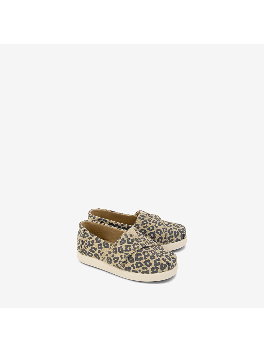 Siyah Kız Çocuk Siyaah Bej Leopar Desenli Sneaker-2
