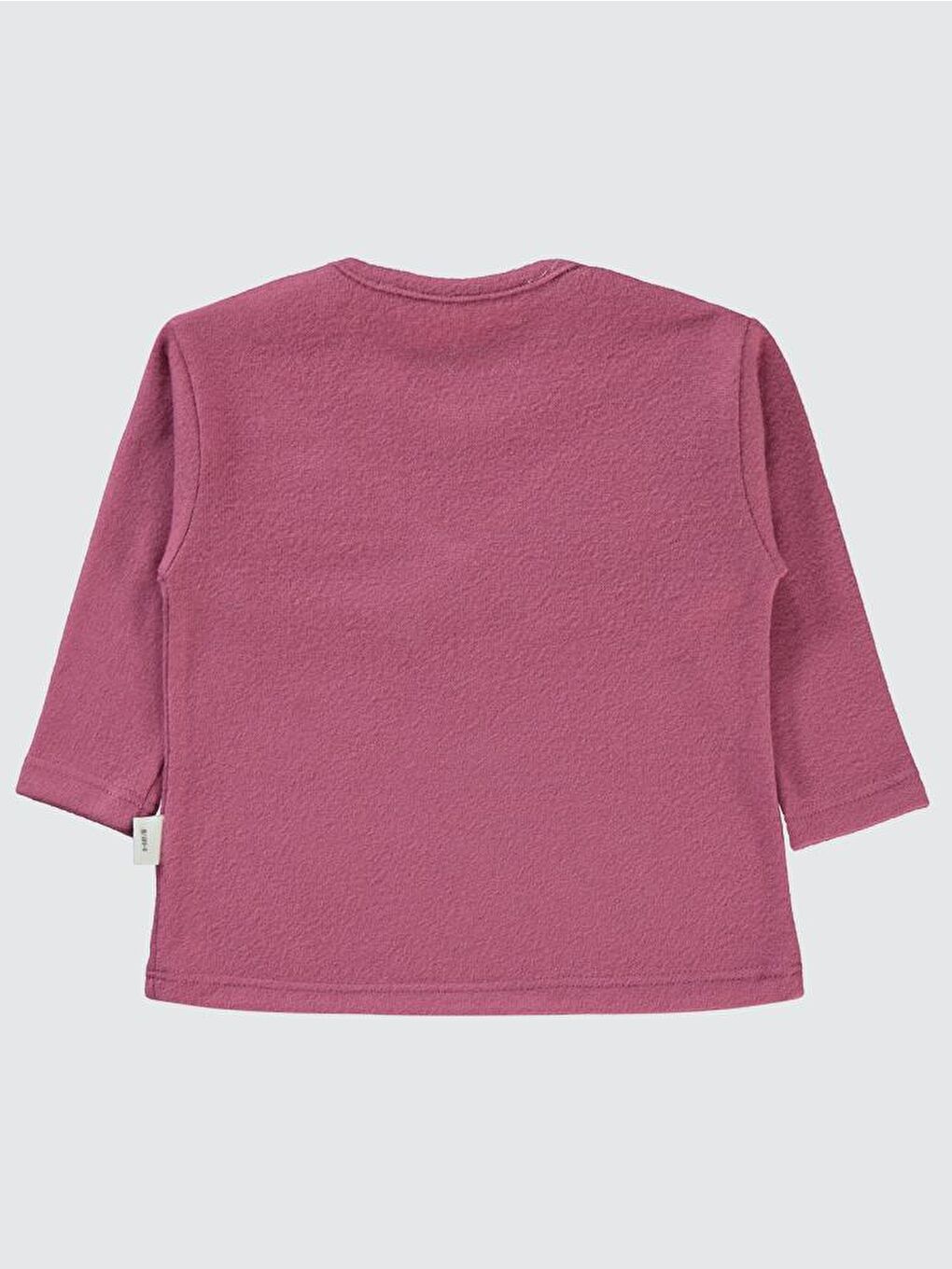 Baby Kedi Nakışlı 6-18 Ay Sweatshirt - Pembe 18-24 Ay-1