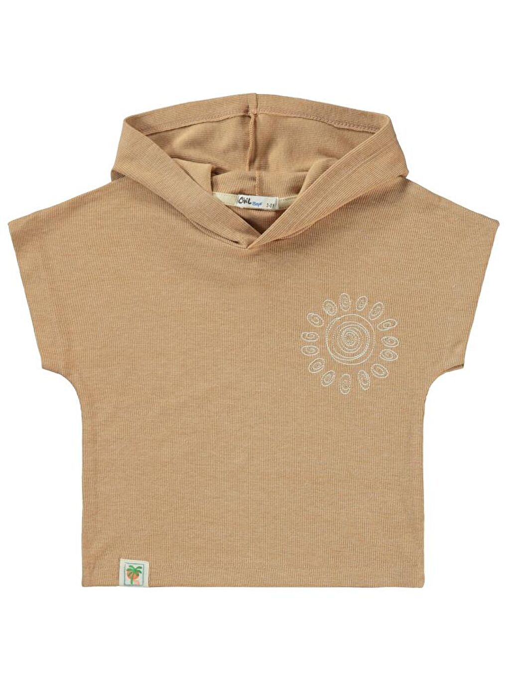 Boys Yarasa Kol Kapüşonlu 2-5 Yaş Takım - Bej3-4 Yaş-2