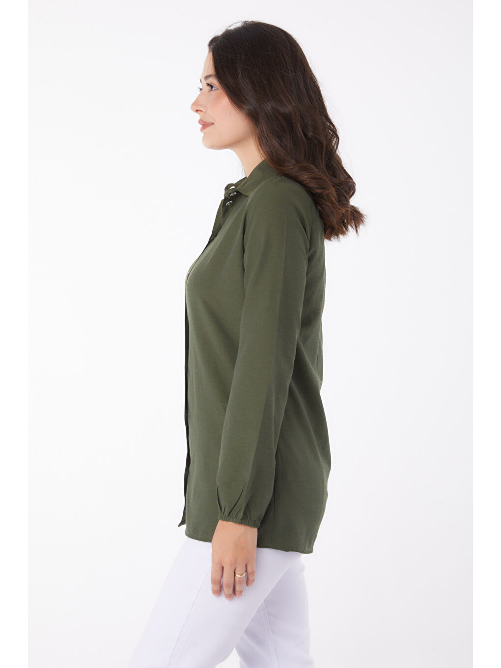 Gömlek Haki - 13249-3